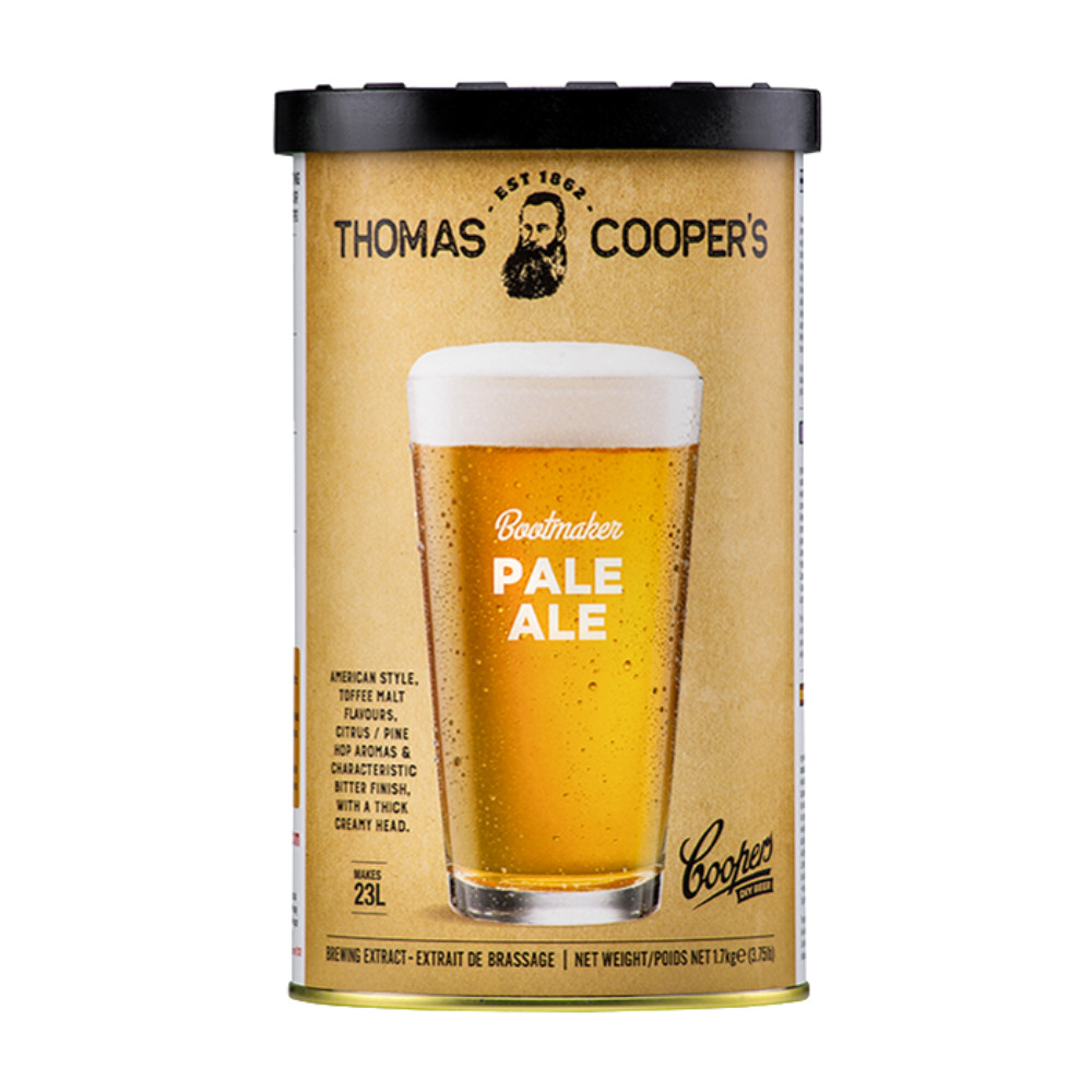 TC Bootmaker Pale Ale Homebrew Beer Brewing Extract