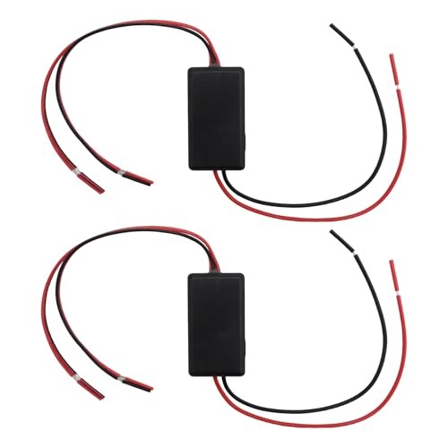 2Pcs GS-100C Flash Strobe Controller, Replacement for LED Tail/Brake/Turn