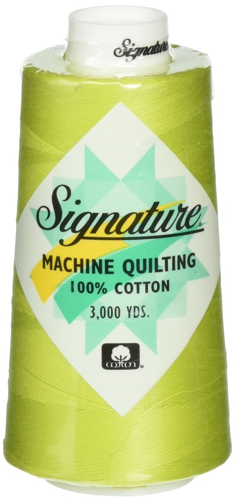 Signature Lime Cotton Qlt 40wt 3000yd Splash Multicolor Standard Functional