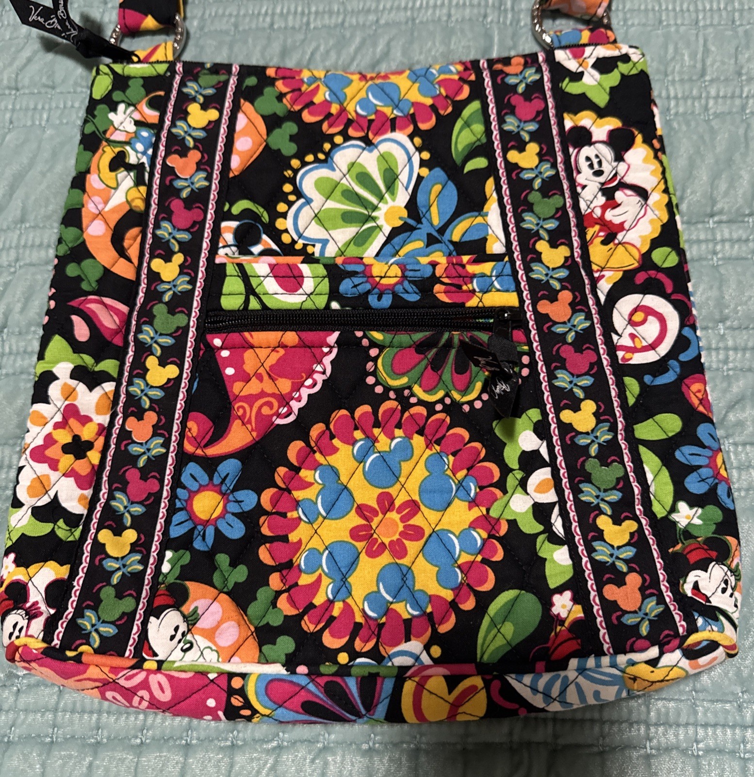 **NEW** VERA BRADLEY X DISNEY PARKS MIDNIGHT WITH MICKEY HIPSTER CROSSBODY BAG