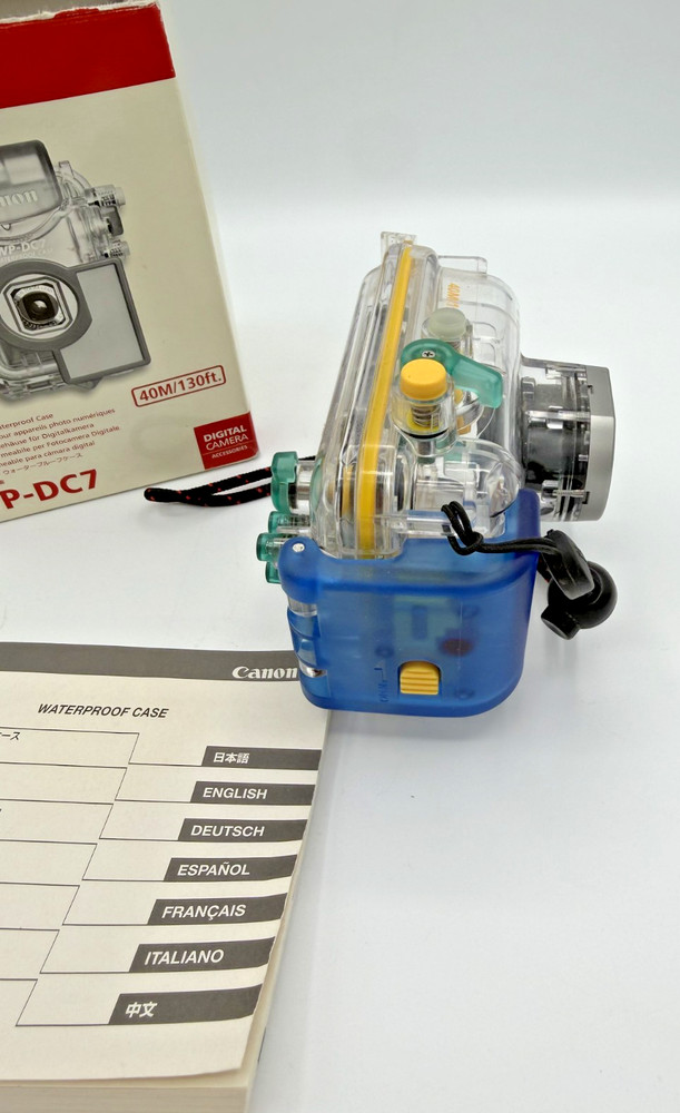 Cannon Digital Camera Clear Waterproof Case WP-DC17 40m /130ft