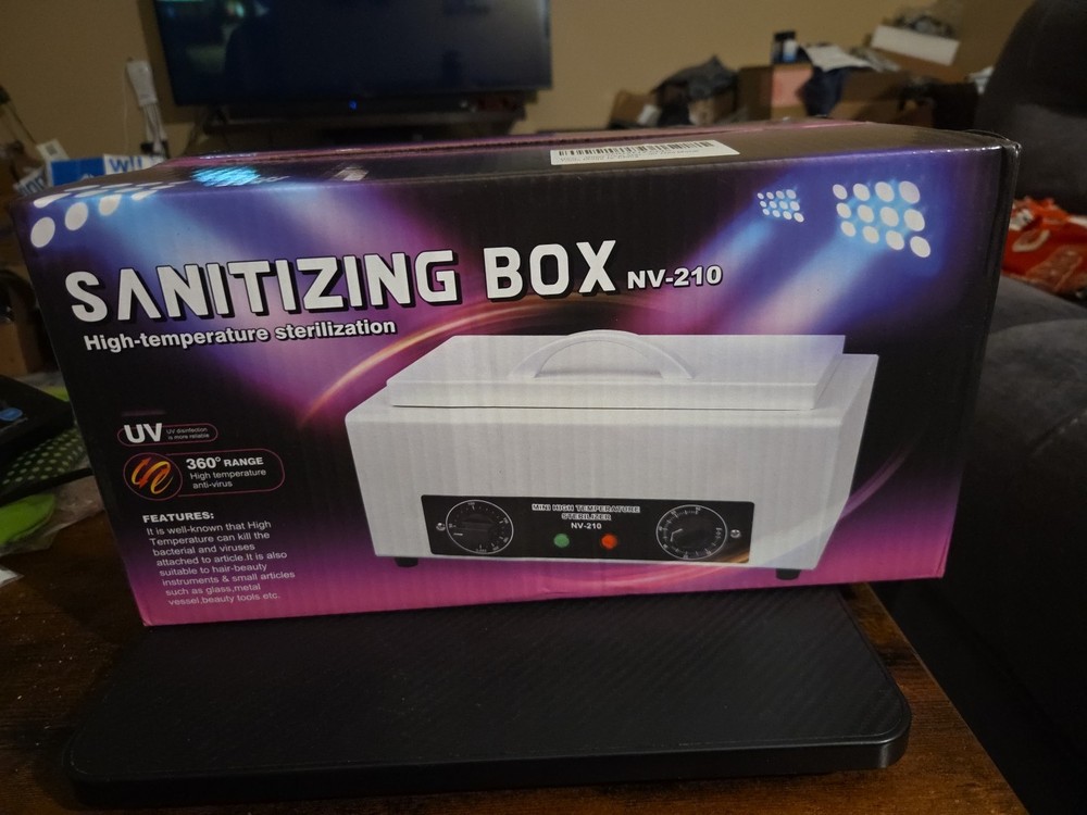NIB & SEALED - High Temperature Dry Heat Sterilizer Sanitizing Box  # NV-210
