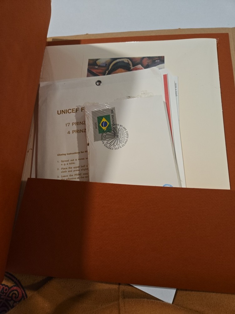 Official Unicef Proof Edition Stamp & First Day Covers