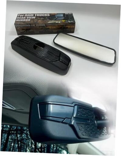Rear View Mirror Compatible with RAM Trucks