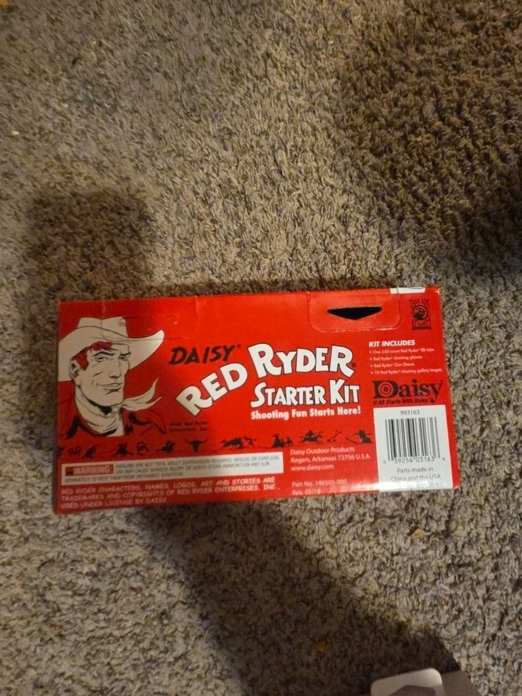 New Daisy Red Ryder Starter Kit