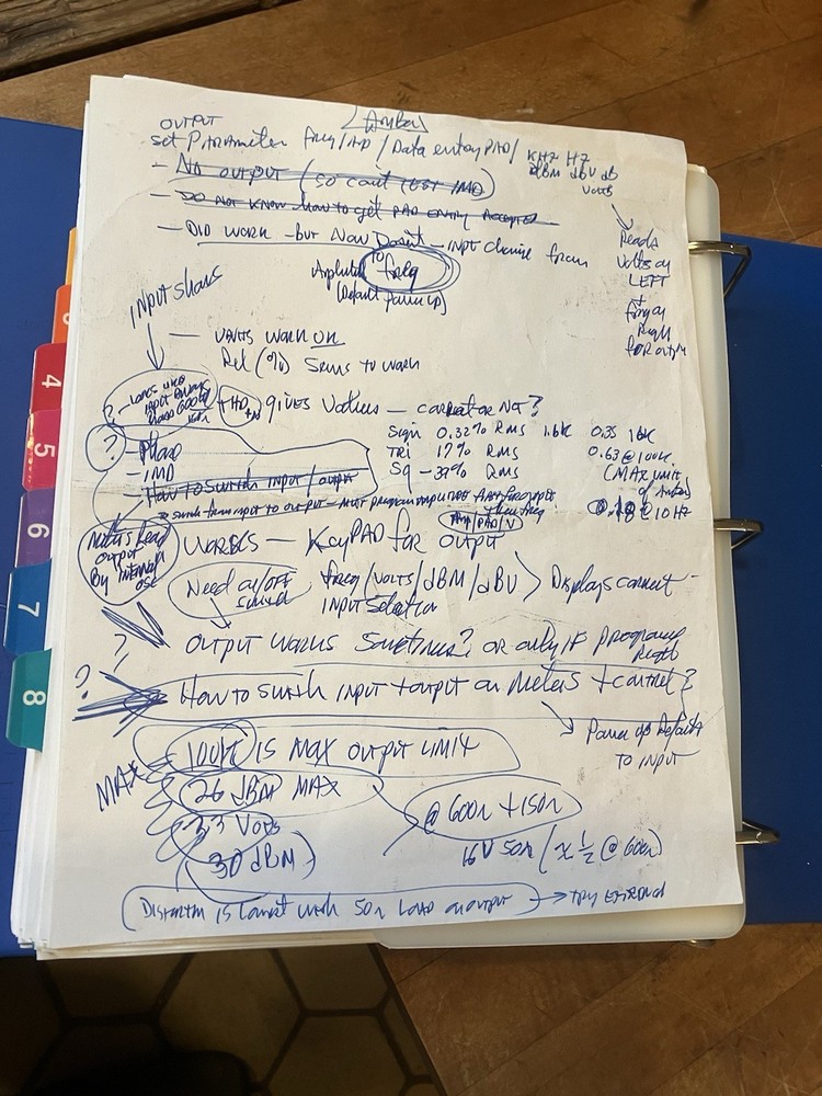 Amber Electro 5500 Audio Programmable Distortion & Noise THD Measurement System