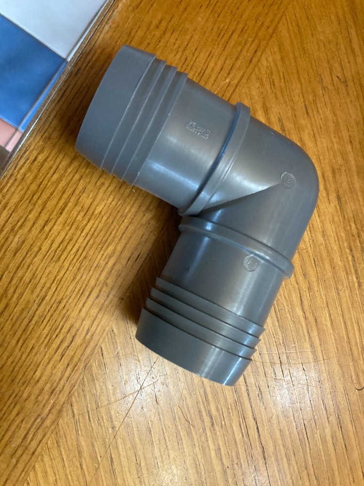 5 Pack Geneva 350720 2" Insert Elbow Pipe Fitting