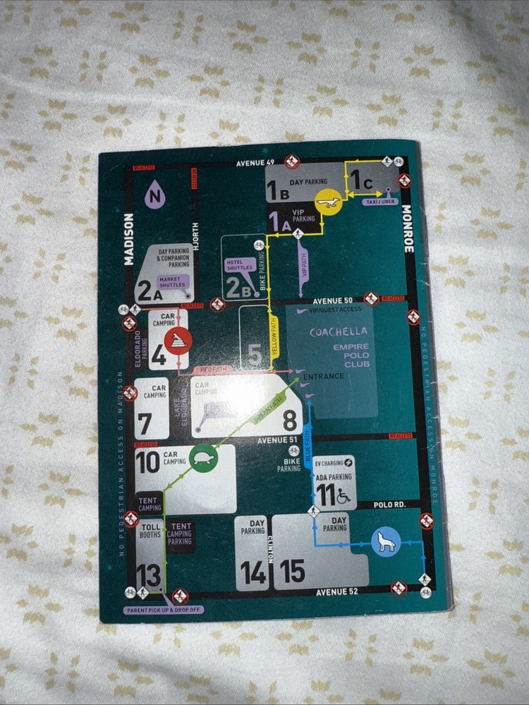 Official Coachella 2015 Weekend 1 Program book