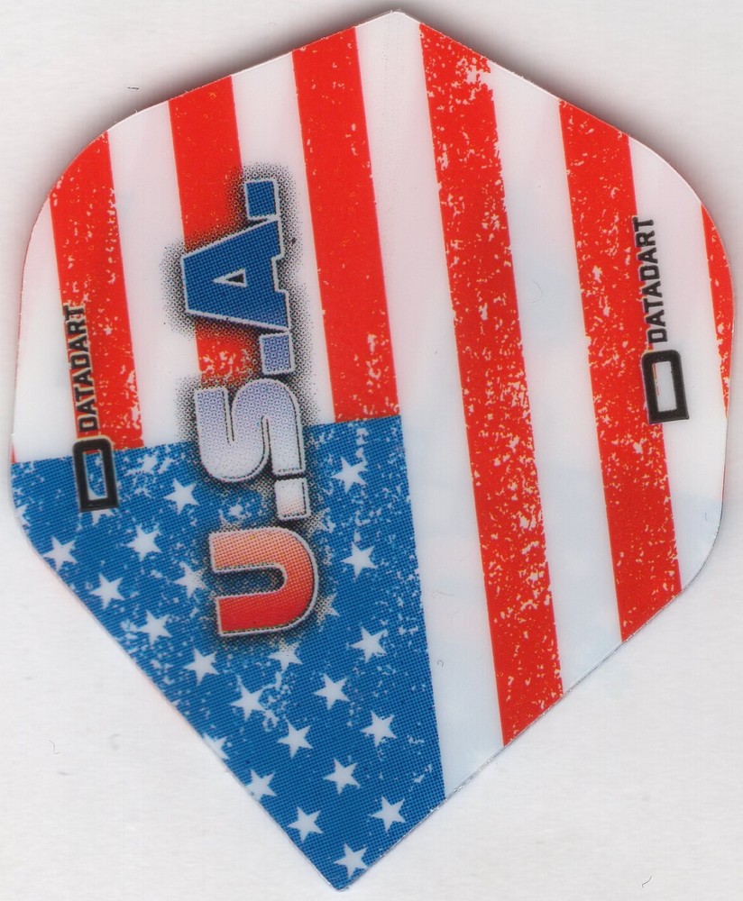 USA FLAG Dart Flights: 3 per set