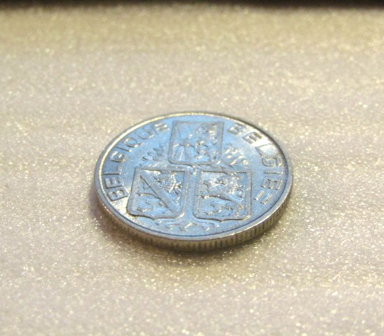 1939 Belgium 1 Franc Coin