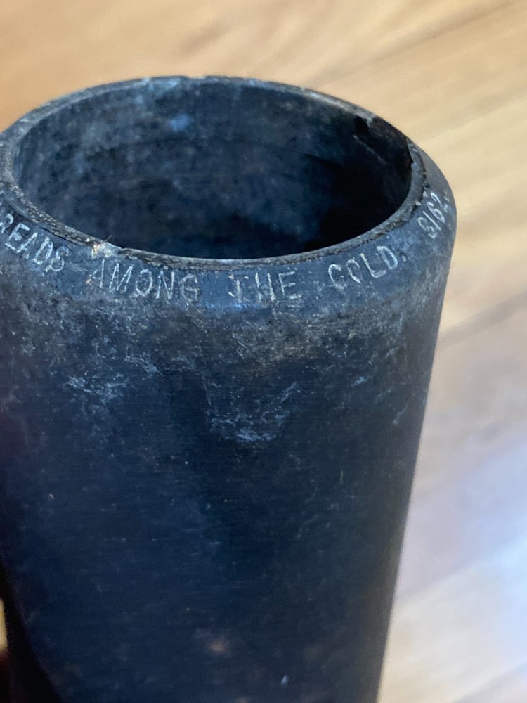 Edison Cylinder Record Silver Threads Among the Gold 9162 Poor Condition