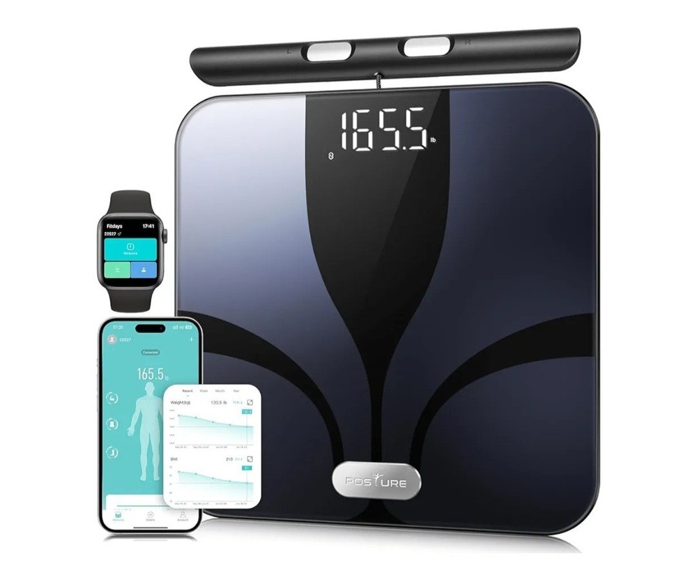 Posture Body Composition Scale Bluetooth App Digital Display BMI Analysis