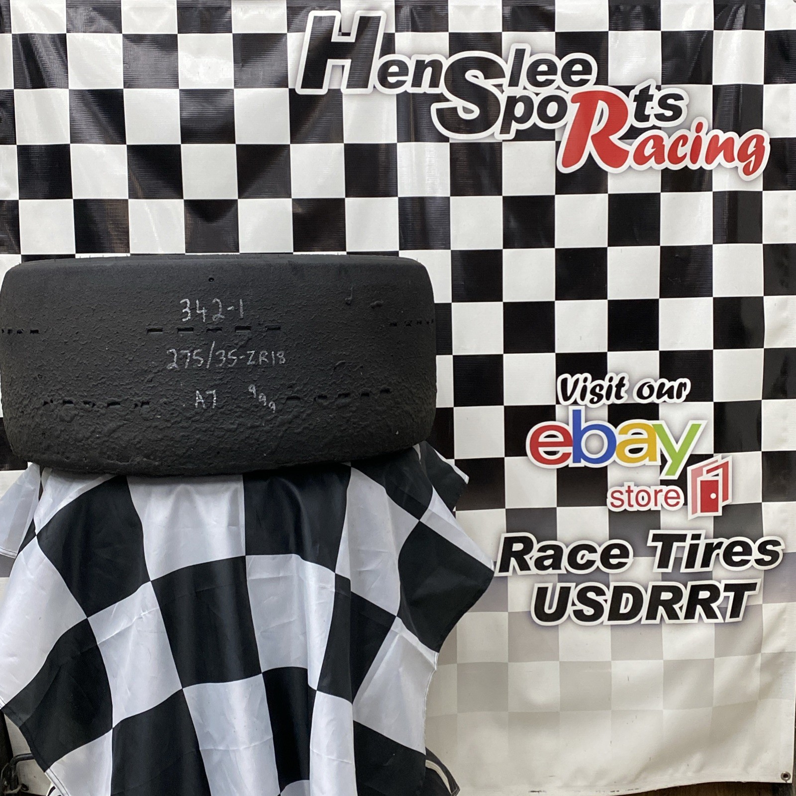 342-1 USDRRT HOOSIER DOT Road Race / Auto-X  Tire      275/35  ZR18   A7