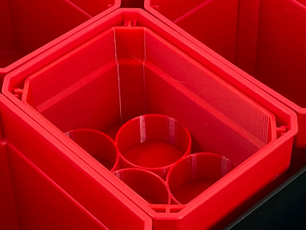 Craftsman Tradestack Organizer Compatible AA AAA C D 9V Battery Insert Bin