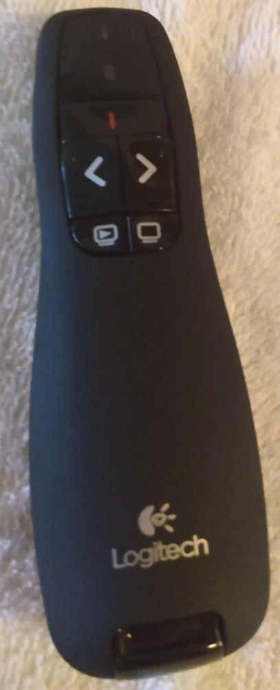 NEW Wireless Laser Presentation Pointer USB Logitech R400 Presenter Black