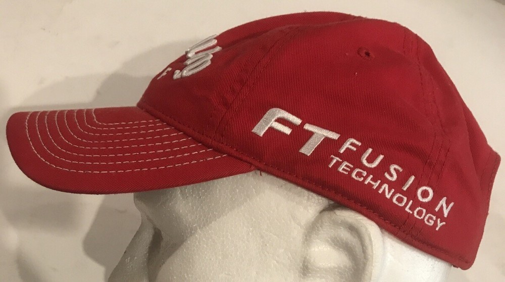New Era Red Callaway Golf Fusion Technology Adjustable Hat Cap