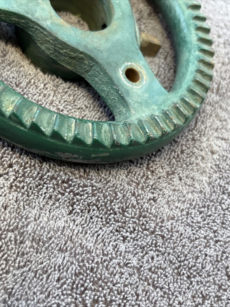 ** MISSING HANDLE** Vintage Champion Blower And Forge Post Drill Feed Gear.