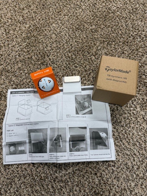 NEW TaylorMade TP5 PIX Spinner Display Fidget Toy - RARE FIND w/ FREE SHIP