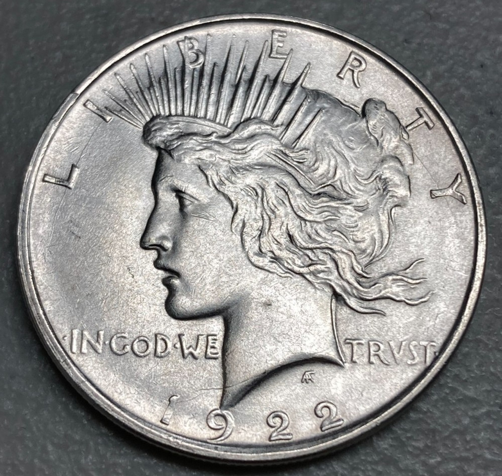 1922 D Peace Silver $1 #113