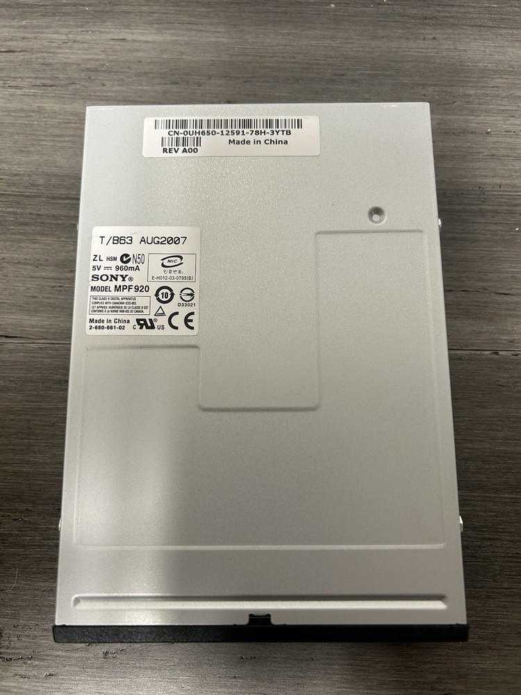 sony mpf920 Rev A00 2 Untested Units