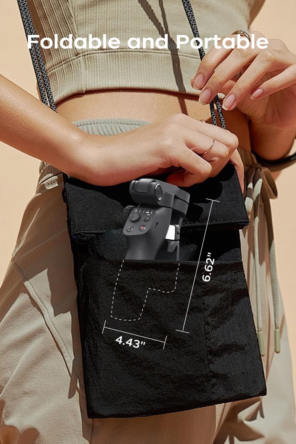 FUNSNAP CM8 Gimbal Stabilizer for iPhone Android, 3-Axis Phone Gimbal