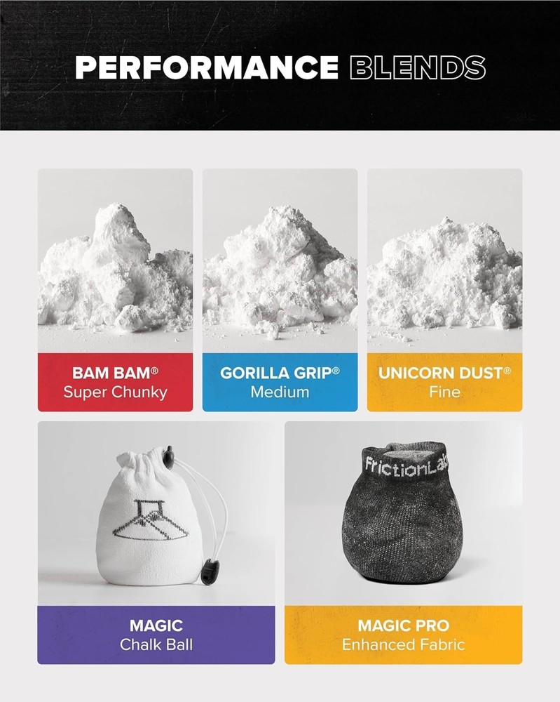 High Performance Hand Chalk for Climbing & Weightlifting