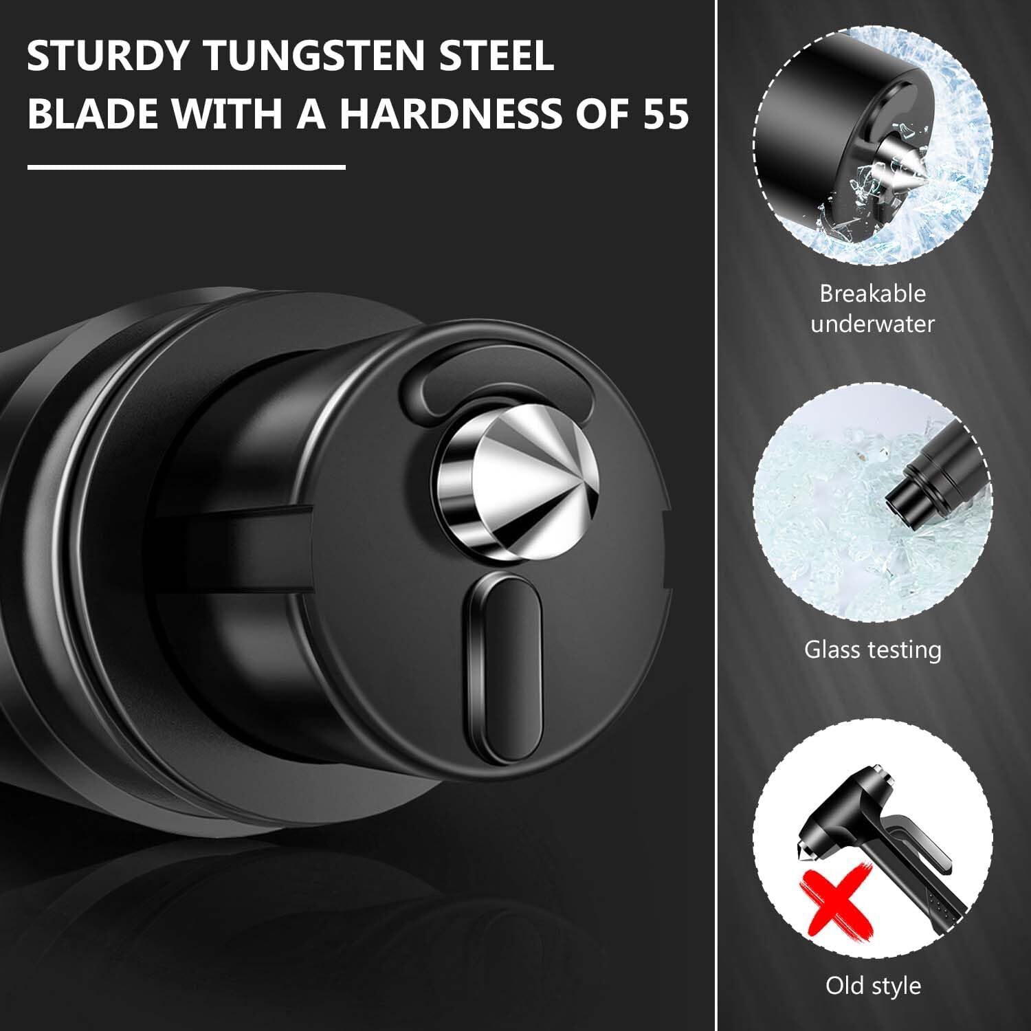 Car Safety Hammer Window Glass Breaker Seat Belt Emergency Escape Cutter Tool