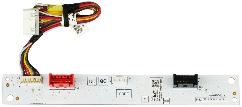 Whirlpool Washer W11295686 Control Board