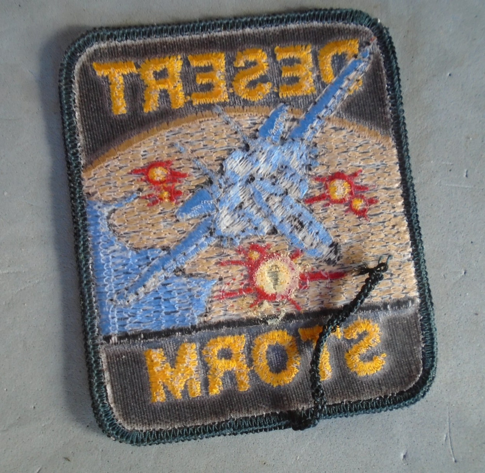 Desert Storm patch with jet