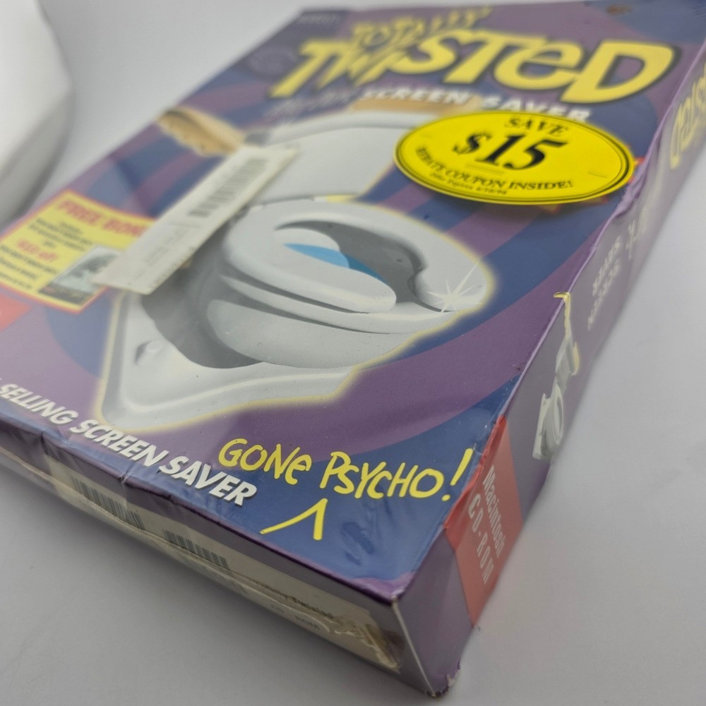 Berkeley Systems Totally Twisted After Dark Screen Saver Mac CD-ROM Sealed Warp