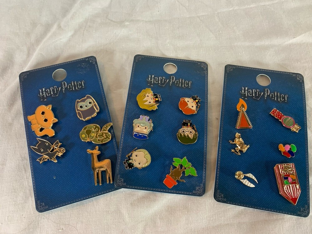 Harry Potter Enamel Pin Badges Bundle
