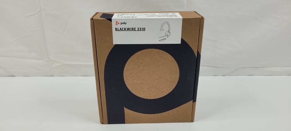 Poly Blackwire 3310 Monaural USB-C Headset Plus Adapter 8X215AA