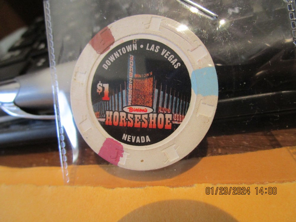 Horseshoe 1 Dollar Chip Mint State +++++