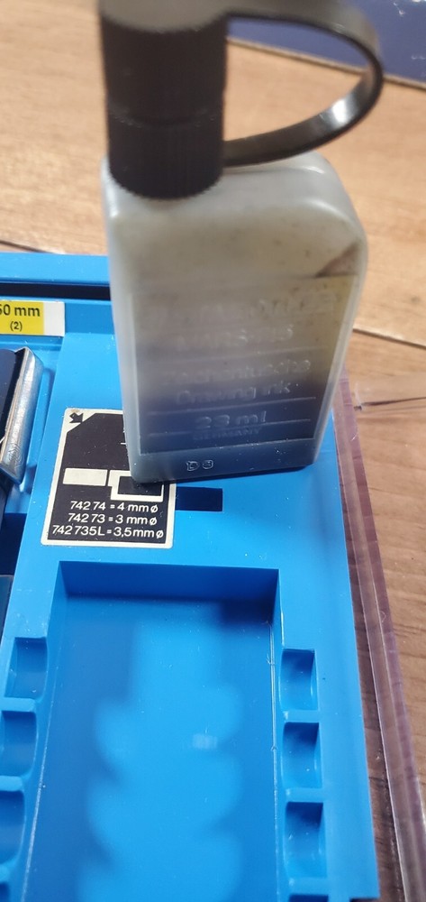 STAEDTLER MARS-700 TECHNICAL PEN SET 4 LINE WIDTH SIZES 700 S4 A6