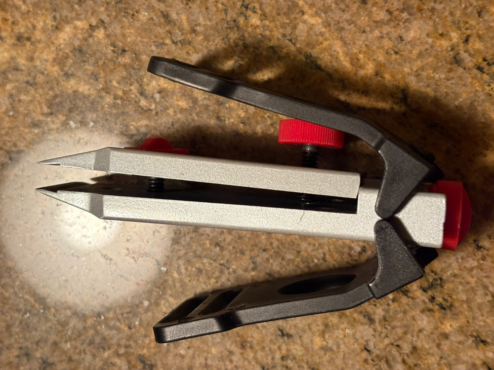 Smith's Diamond Precision Knife Sharpening Kit with Zip-up Case - Good Condition