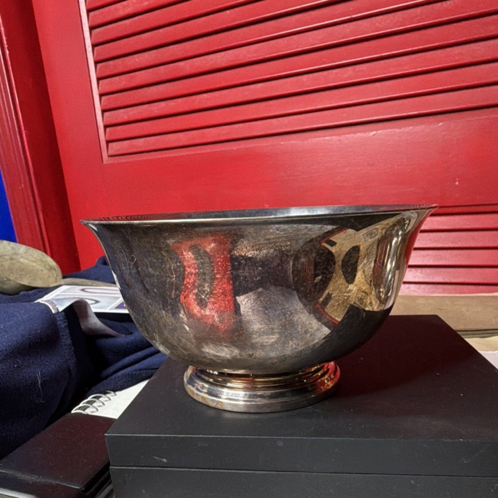 International Silver Company Silver Plated Bowl 6" Diameter 3.5" Height