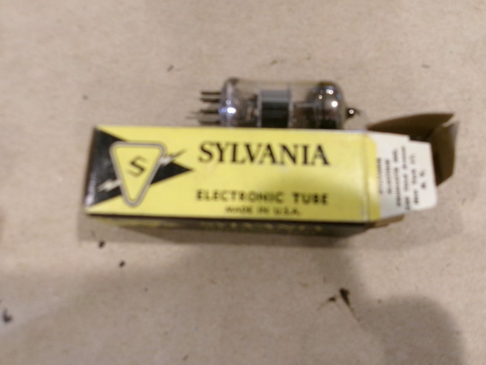 OEM VINTAGE ELECTRONIC TUBE SYLVANIA 6BQ7A