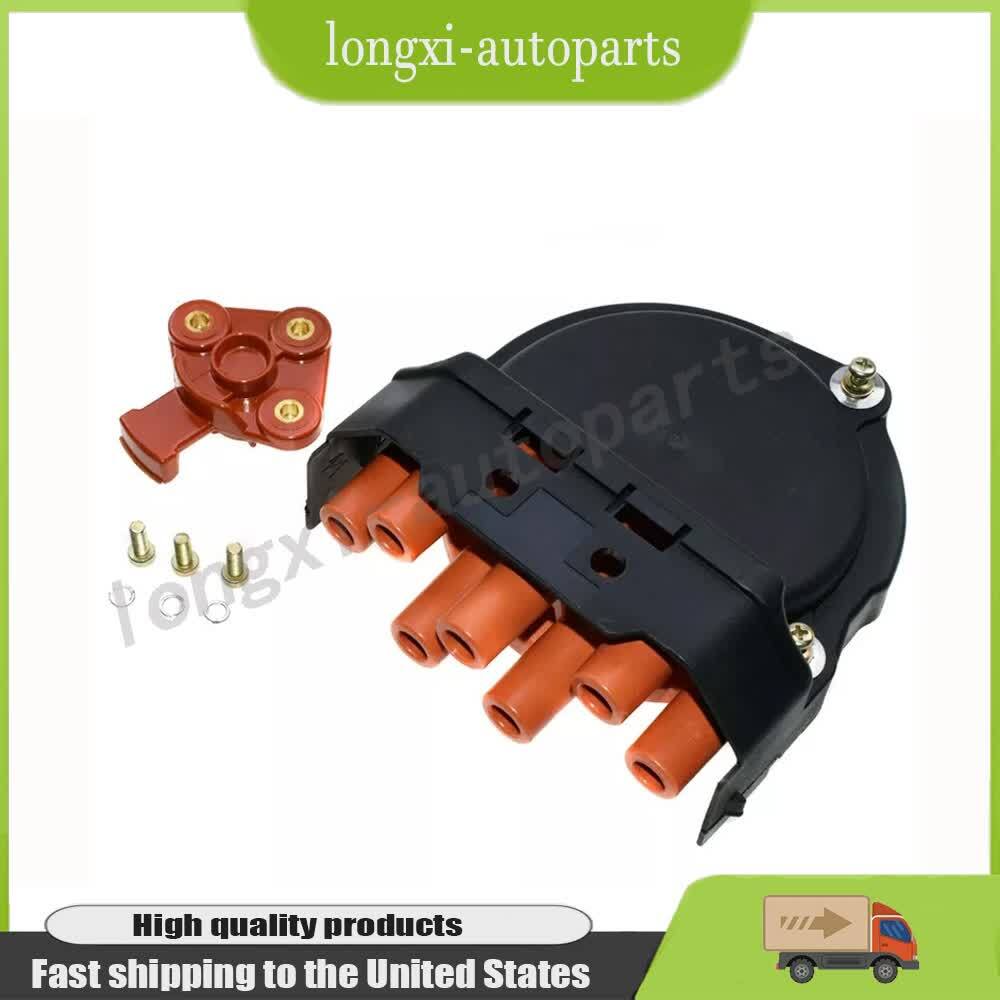 Fit for BMW E23 E24 E28 E30 E31 E32 New Distributor Cap & Rotor 12111725070