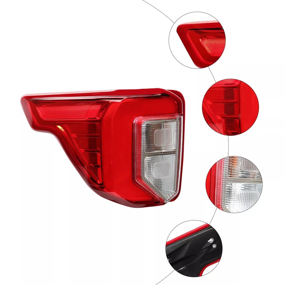 Halogen+LED Taillights 2020-2022 Ford Explorer Waterproof Replacement left side