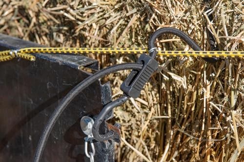 6141 Zip Net Adjustable Cargo Net, Black/Yellow