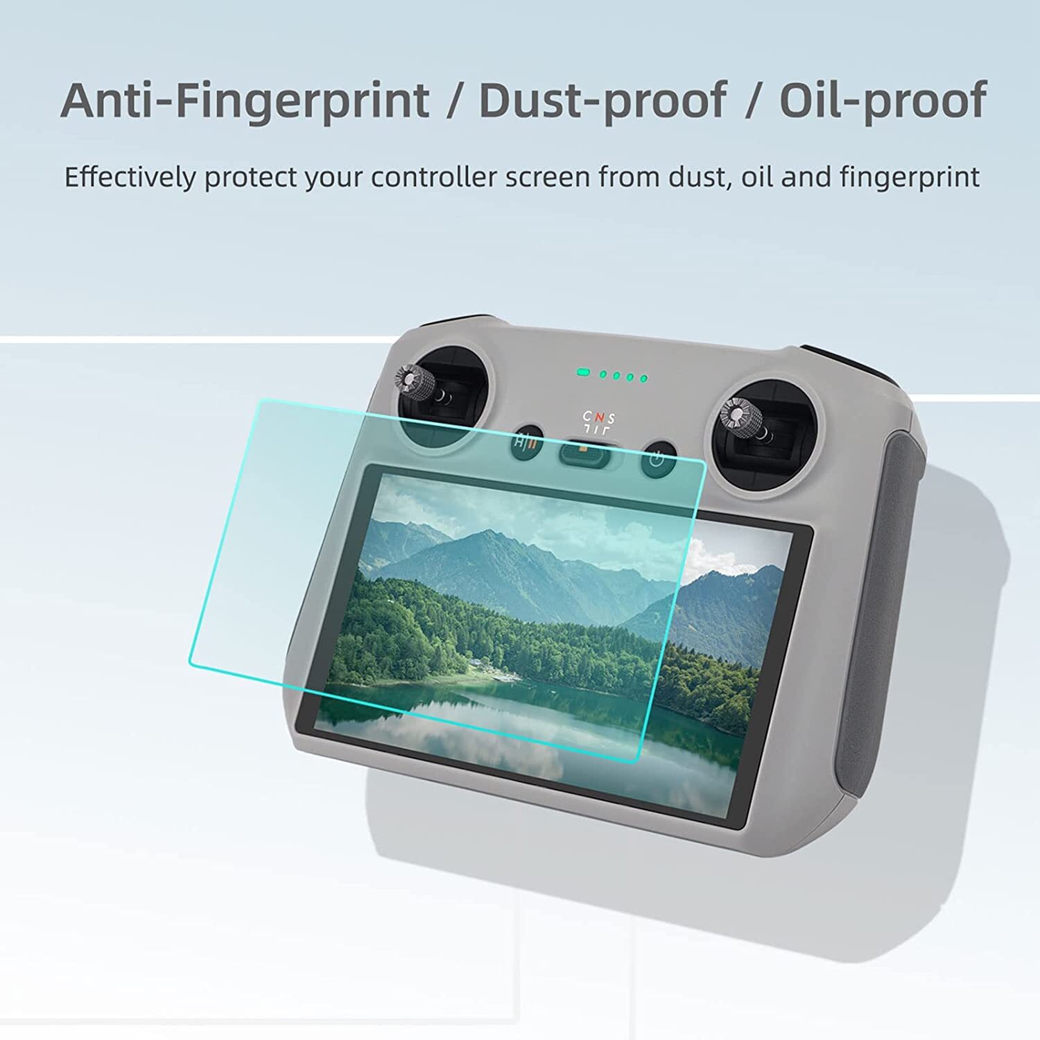 2Pcs Tempered Glass Screen Protector for DJI RC & RC2 Remote Control accessories