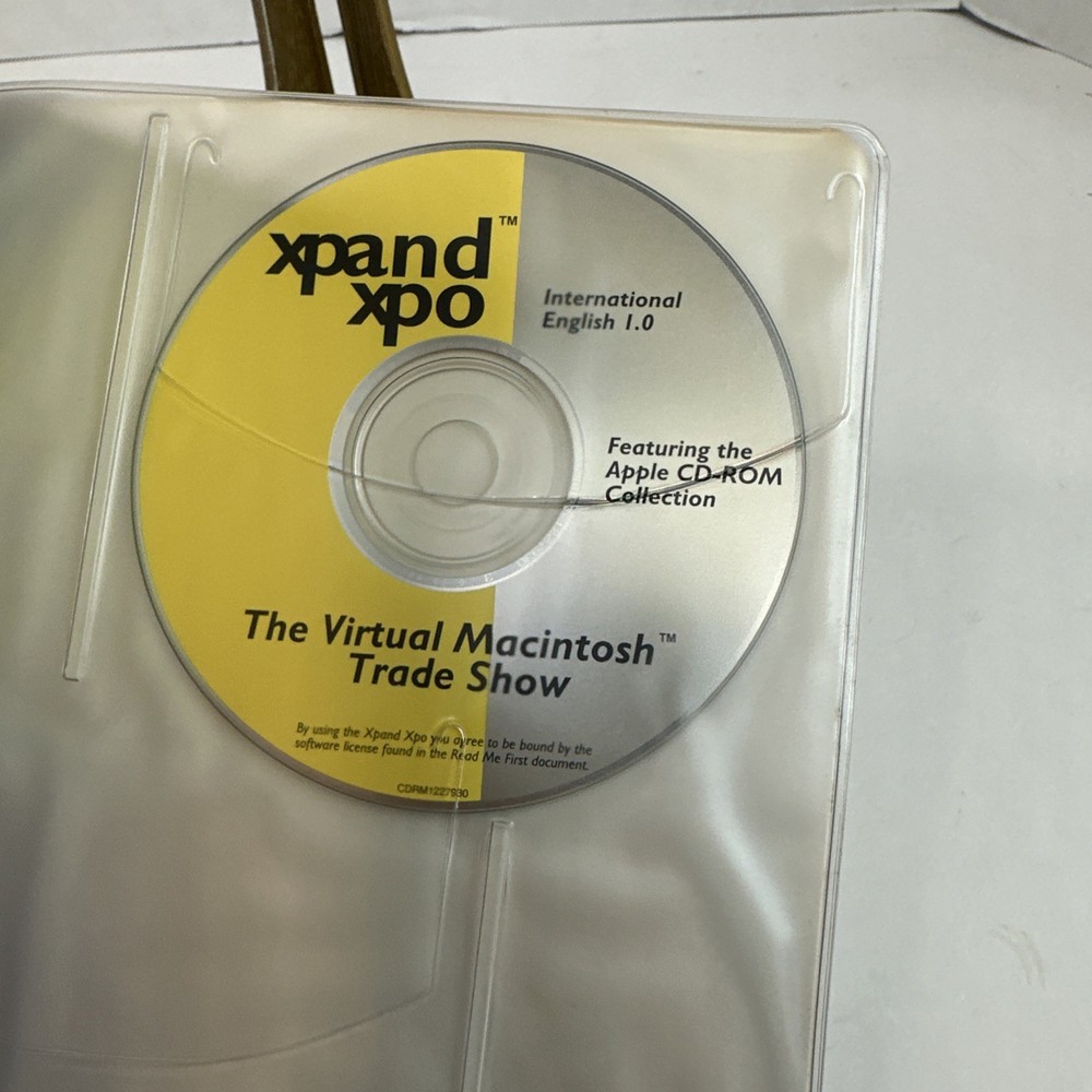 Vintage Apple Education Series Educator Advantage CD Software Toolkit