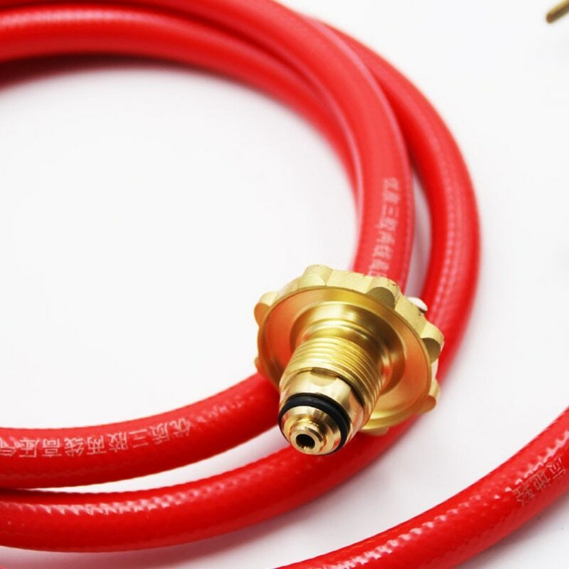 Propane torch weed burner, three valve blowing torch with hose adjustable flame