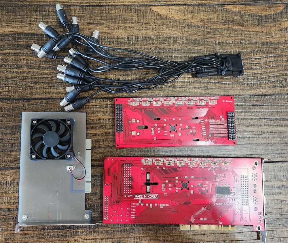PLX Technology PCI DvR Card 16ch  NTSC /  PAL ALOGICS