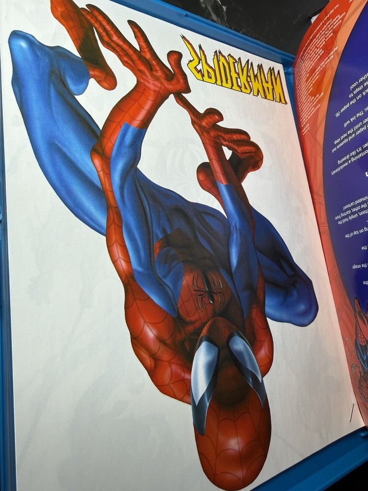 Spider-Man Digi Draw Kit Marvel Rainbow Art Tracing Set Open Box Complete