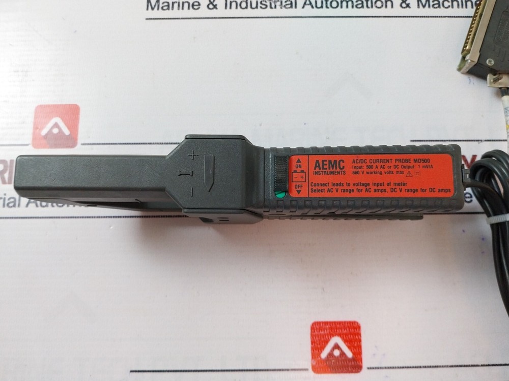 Aemc Instruments MD500 AC/DC Current Probe 500A AC