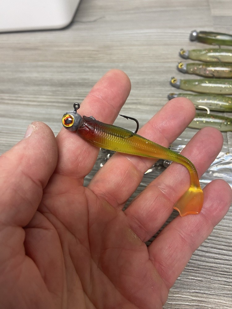 10 Piece A Rig With Baits/lot