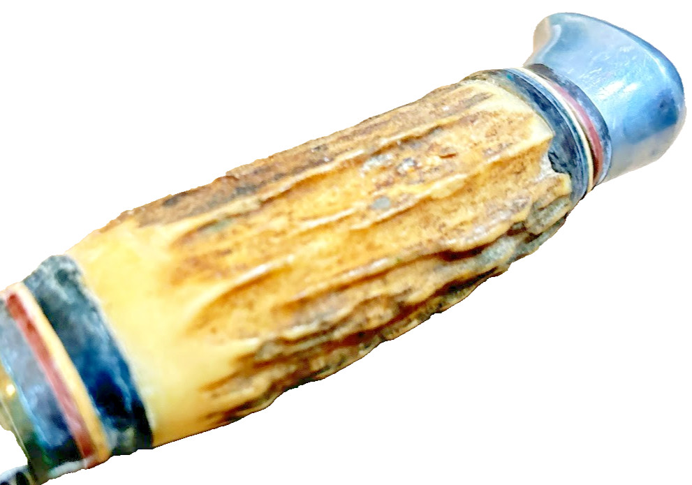 Vintage GERMAN BOWIE KNIFE EDGE BRAND #496 Solingen Germany Antique RARE KNIVES