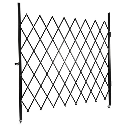 360° Rolling Barricade Gate Expanding Folding Security Gate Security Door 2.2*2m