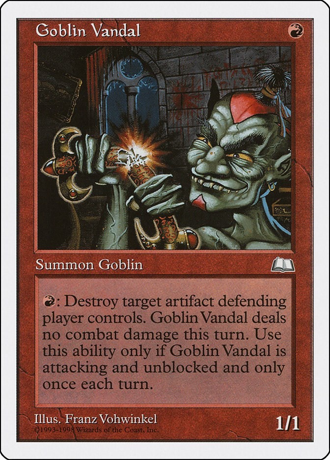 Goblin Vandal Anthologies 33 MTG MP